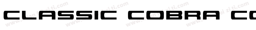Classic Cobra Condensed Condensed字体转换